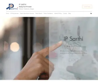 Ipsarthi.com(IP Sarthi) Screenshot