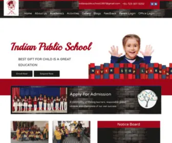 Ipsazm.com(Indian Public School Azamgarh UP) Screenshot