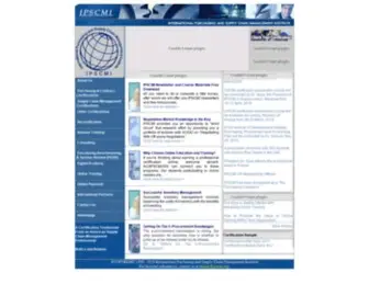 Ipscmi.org(The International Purchasing and Supply Chain Management Institute (IPSCMI)) Screenshot