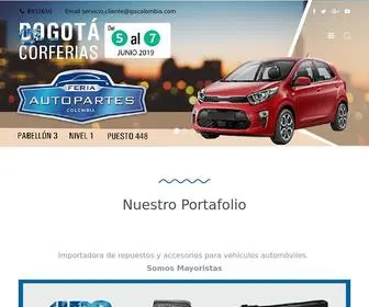 Ipscolombia.com(International Parts Service) Screenshot