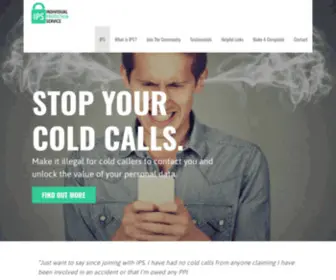 Ipscommunity.co.uk(Stop Nuisance Marketing and Cold Calls) Screenshot