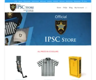 Ipscstore.org(Official IPSC Store) Screenshot