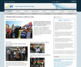 Ipscuba.net(IPS Inter Press Service en Cuba) Screenshot