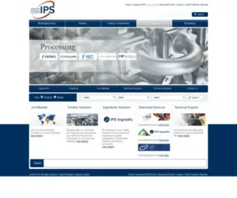 Ipsdubai.com(Integrated Packaging Systems) Screenshot