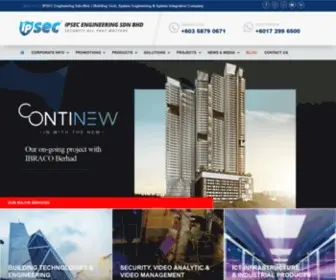 Ipsec.com.my(Building Tech) Screenshot