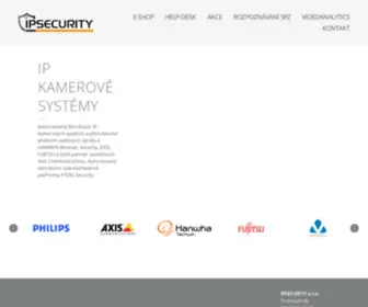 Ipsecurity.cz(Titulní strana) Screenshot