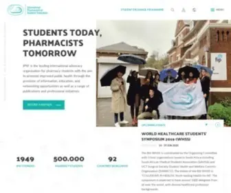 IPSF.org(Students Today) Screenshot