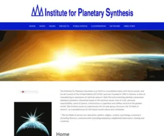 Ipsgeneva.com(Institute for Planetary Synthesis) Screenshot
