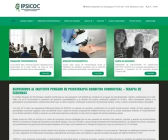 Ipsicoc.com(Instituto Peruano de Psicoterapia Cognitiva Conductual) Screenshot