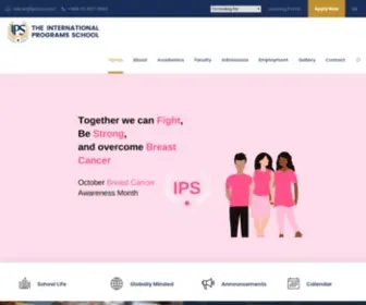 Ipsksa.com(International Programs School) Screenshot