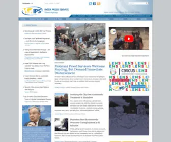 Ipsnews.net(Inter Press Service) Screenshot