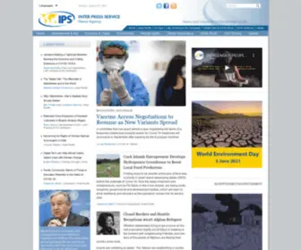 Ipsnews.org(Inter Press Service) Screenshot