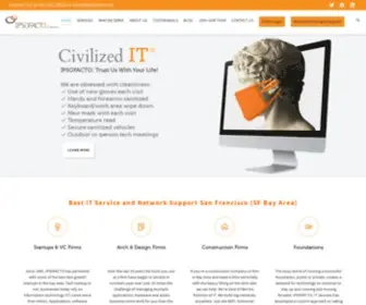 Ipsofacto.net(Best IT Service and Network Support San Francisco (SF Bay Area)) Screenshot
