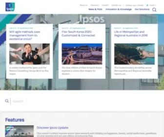 Ipsosadria.com(Global market and opinion research specialist) Screenshot