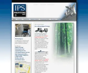 Ipsprints.com(IPS Printing) Screenshot