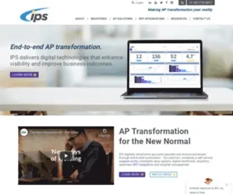 Ipsservices.com(Invoice Processing & Accounts Payable Automation Services) Screenshot