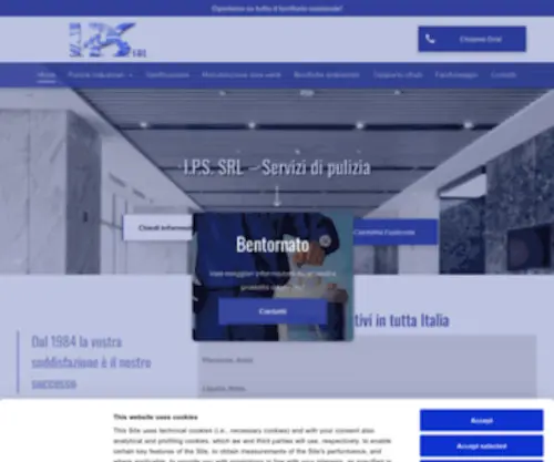 IPSSRL.net(Servizi di pulizia professionale a Torino) Screenshot