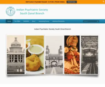 IPSSZB.org(Indian Psychiatric Society South Zone Branch (IPSSZB)) Screenshot