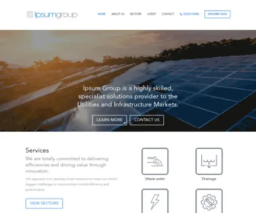 Ipsum-Group.co.uk(Our approach) Screenshot