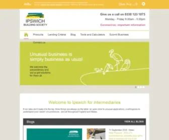 Ipswich-Intermediaries.co.uk(Suffolk Building Society Intermediaries) Screenshot