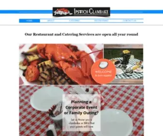 Ipswichclambake.com(Restaurant) Screenshot