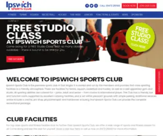 Ipswichsportsclub.co.uk(Ipswich Sports Club) Screenshot