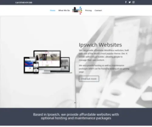 Ipswichwebsites.co.uk(Ipswich Websites) Screenshot