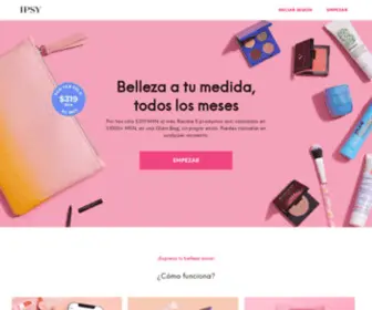 Ipsy.mx(Belleza a tu medida) Screenshot