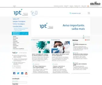 IPT.br(Instituto de Pesquisas Tecnológicas) Screenshot