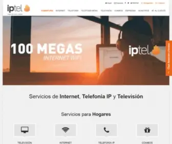 Iptel.com.ar(INTERNET, TELEFONÍA IP y TELEVISIÓN) Screenshot