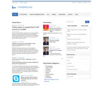 Iptelephony.org(Iptelephony) Screenshot