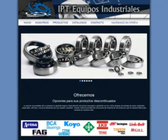 Iptequipos.com(Productos descontinuados para la industria Mexico D.F) Screenshot