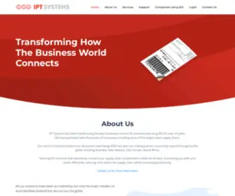 Iptsystems.com(Information Process Technology) Screenshot