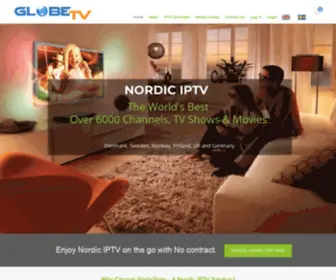 IPTV-Nordic.com(IPTV Nordic) Screenshot