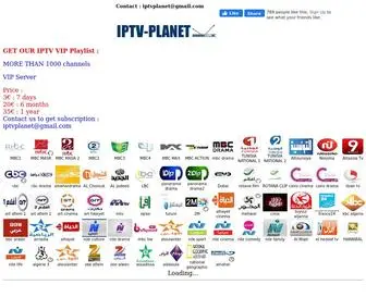 IPTV-Planet.com(IPTV Planet) Screenshot