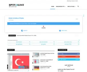 IPTV2List.com(Iptv Server List) Screenshot