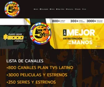 IPTV5Latino.cl(TV5 LATINO) Screenshot