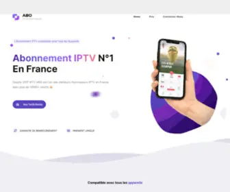 Iptvabo.com(IPTV de Haute Qualité) Screenshot