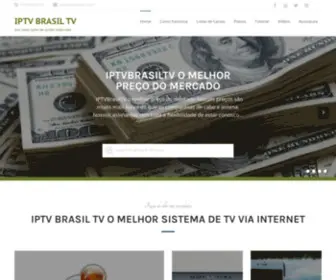 IptvBrasiltv.com(IPTV Brasil TV) Screenshot