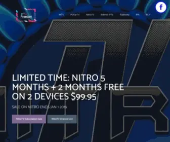 IptvFreedom.com(Nitro IPTV) Screenshot