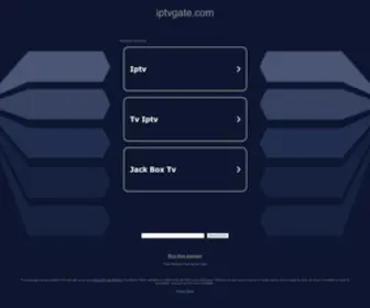 Iptvgate.com(IPTV Server) Screenshot
