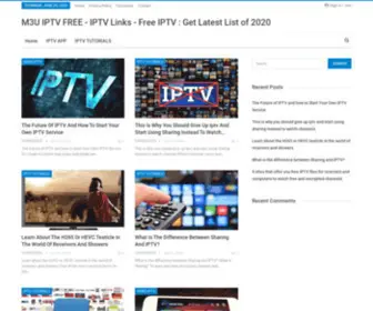 Iptvgratuit.xyz(IPTV M3U FREE) Screenshot