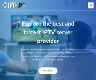 Iptvhunt.com(Explore the best and fastest IPTV server provider) Screenshot