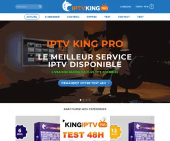 IptvKingpro.com(IPTV KING PRO) Screenshot