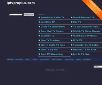IptvProplus.com(Kloxo Control Panel) Screenshot