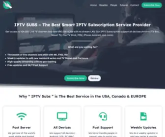 Iptvsubs.is(IPTV Subs) Screenshot