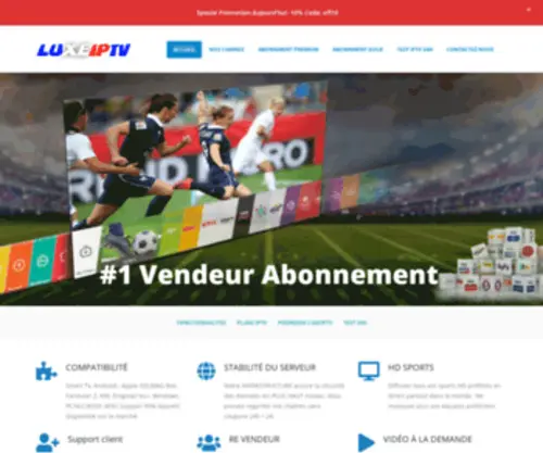 IPTVXM.fr(Web Server's Default Page) Screenshot