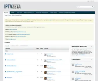 IptvZeta.is Screenshot