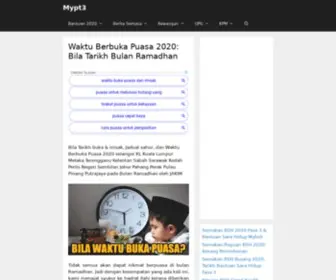 Ipuasa.com(Waktu Berbuka Puasa 2020 di Bulan RAMADHAN) Screenshot