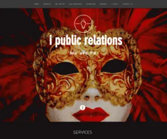 Ipublicrelations.net(Invigorate PR agency) Screenshot